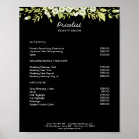 Poster Floral Moderne Preishear