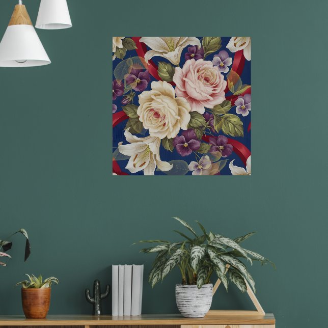 Poster Floral Pattern (Salon 1)