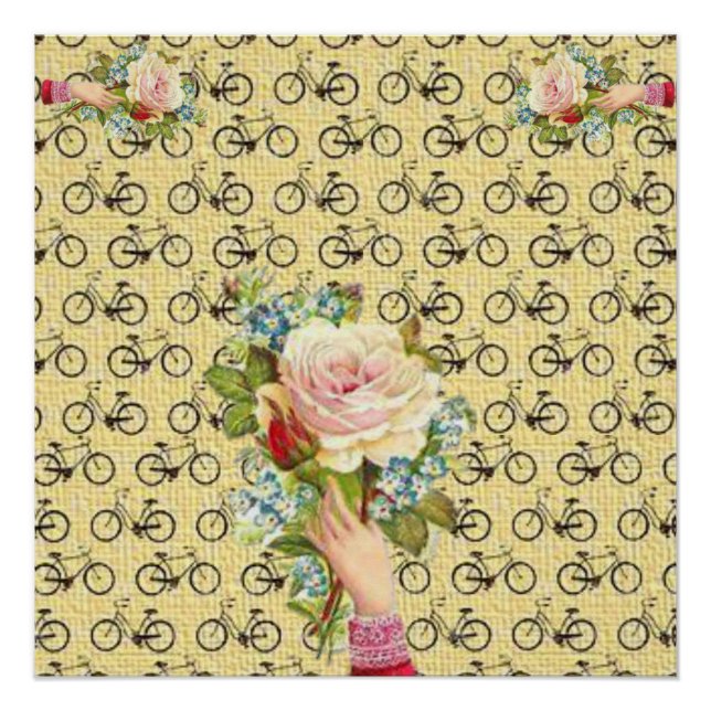 Poster Floral Victorian (Devant)