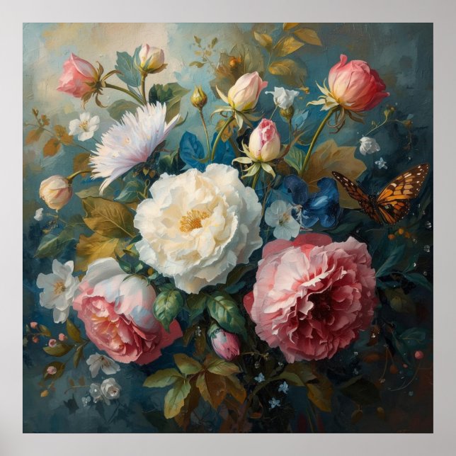 Poster Florale à profusion  (Devant)