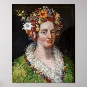Poster Flore Giuseppe Arcimboldo