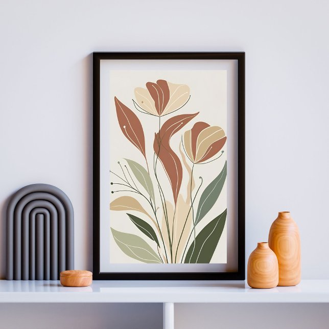 Poster Flore VI intemporelle (Créateur téléchargé)