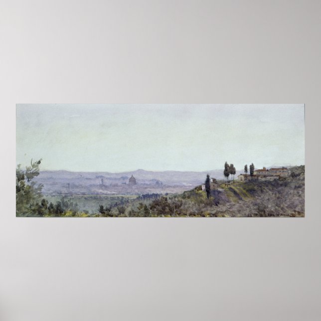 Poster Florence de Settignano (Devant)