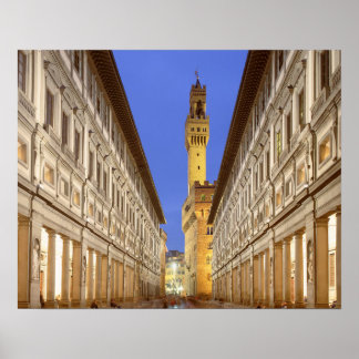 Poster Florence Galeria degli Uffizi Florence Italie Post