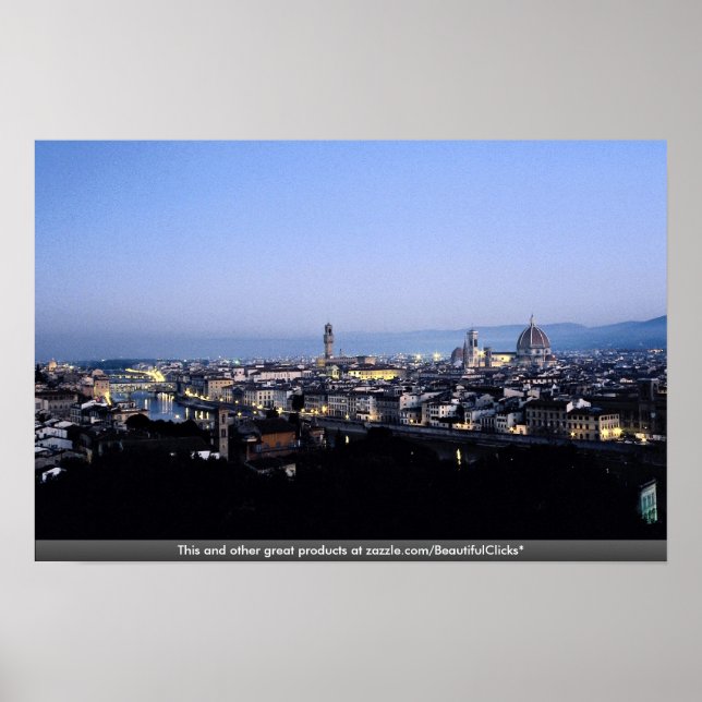 Poster Florence, Italie (Devant)