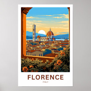 Poster Florence Italie Imprimer Voyage