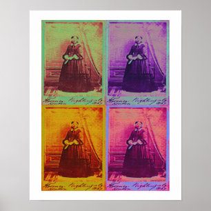 Poster Florence Nightingale Coloris Imprimer