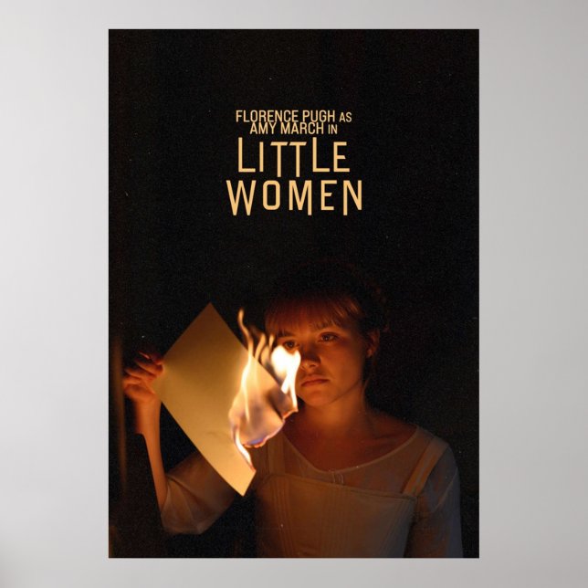 Poster Florence Pugh dans Little Women Caractère (Devant)