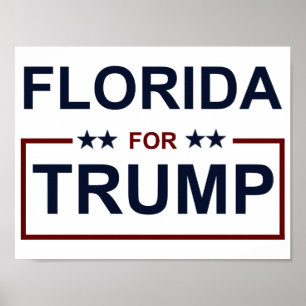Poster Florida for Trump