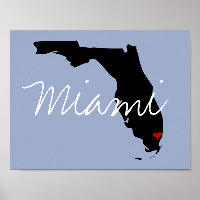 Poster Florida Town (Devant)