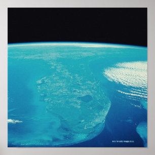 Poster Floride de l'espace