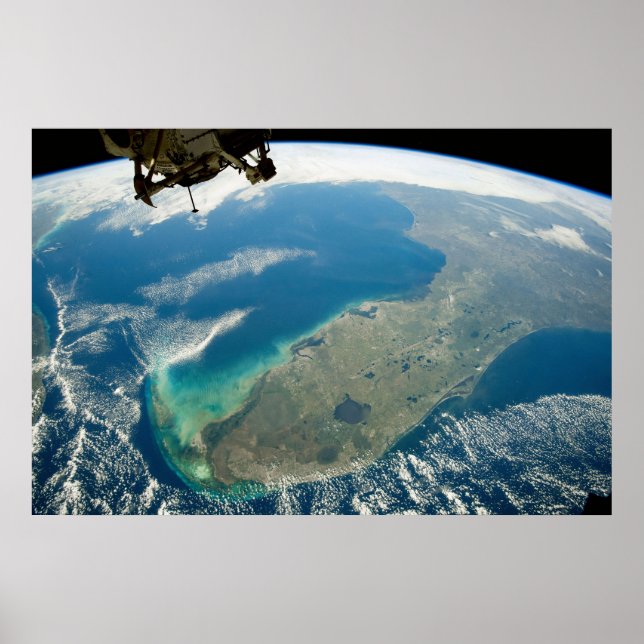 Poster Floride Oblique, Sur La Côte Sud-Est (Devant)