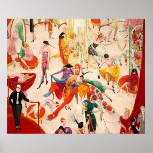 Poster Florine Stettheimer Vente de printemps chez Bendel
