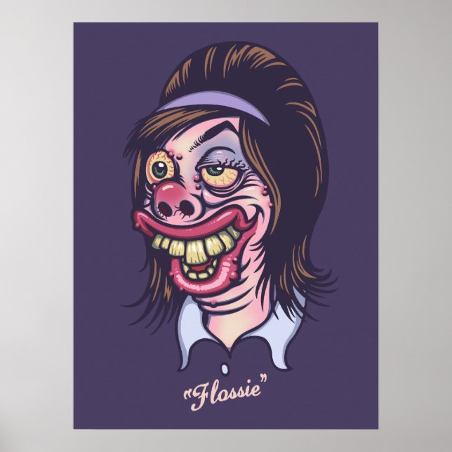 Poster Flossie (Devant)