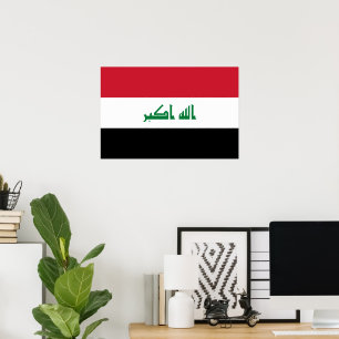 Poster Flot d'Iraq