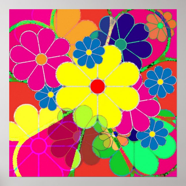 Poster flower (Devant)