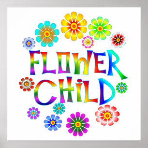 POSTER FLOWER CHILD
