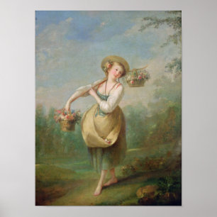 Poster Flower Girl