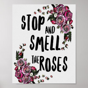 Poster Flower Lover   Rose Flower Garden
