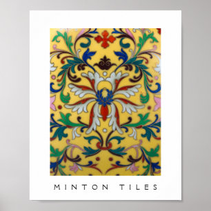 Poster Flower Market Vintage Fleur sauvage jaune Botaniqu