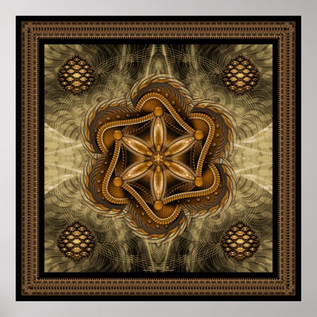 Poster Flower Of Life (Devant)