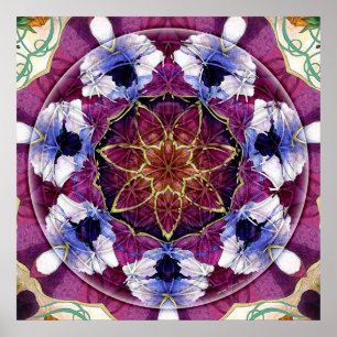 Poster Flower of Life Mandala 8
