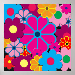 Poster flower power