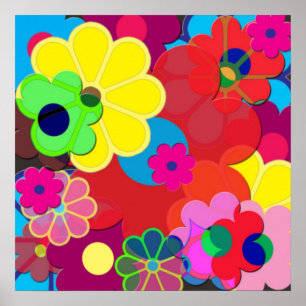 Poster flower power