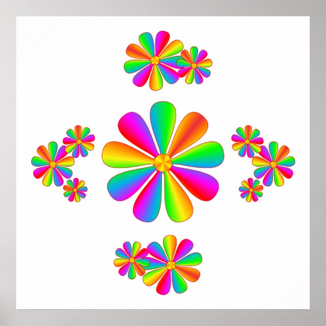Poster Flowers (Devant)