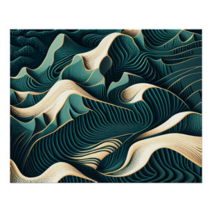 Poster Flowing harmony