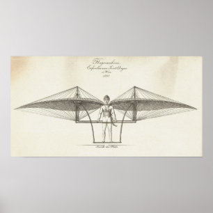 POSTER FLUGMASCHINE  1807