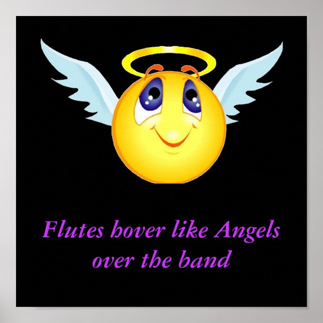 Poster Flute Angel (Devant)
