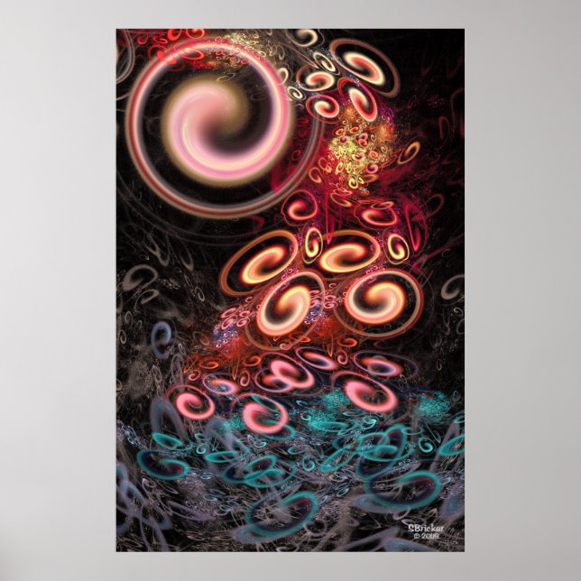 Poster 'Flux de la conscience' (Devant)