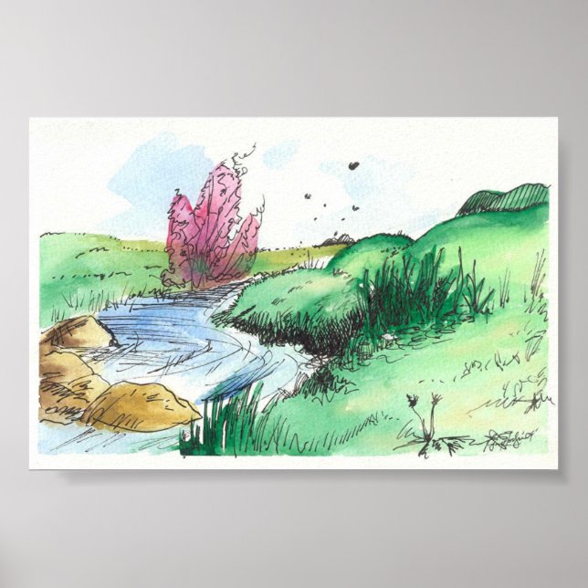 Poster Flux de printemps (Devant)