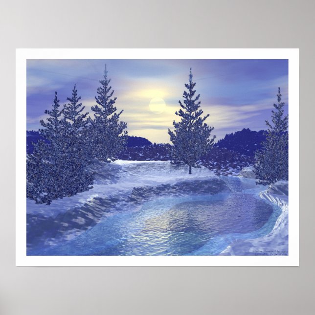 Poster Flux d'hiver III (Devant)