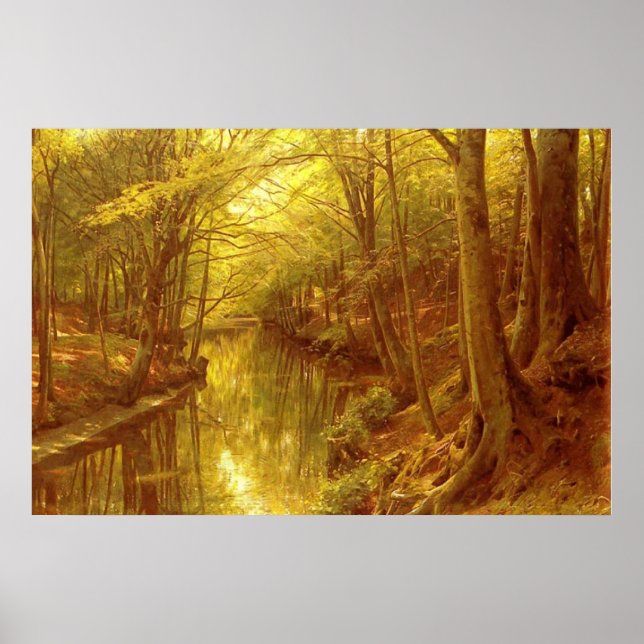 Poster Flux forestier (Devant)