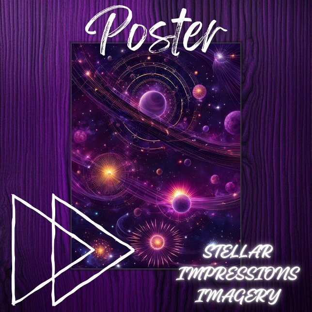 Poster Flux radiant (Créateur téléchargé)