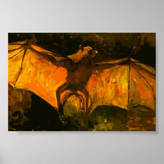 Poster Flying Fox Van Gogh Fine Art Peinture (Devant)