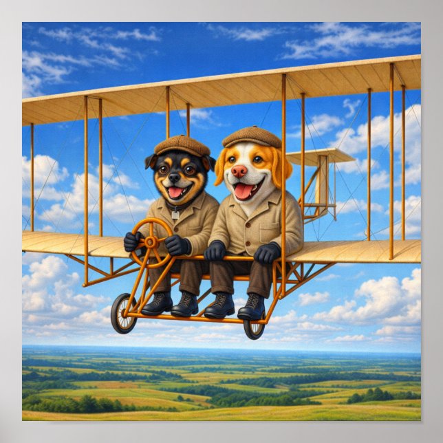 Poster "Flying High" (Devant)