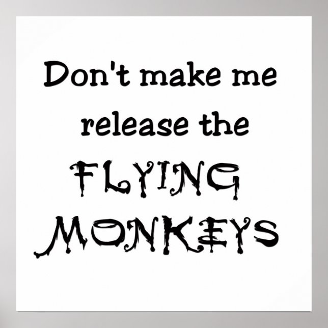 Poster FlyingMonkeys (Devant)