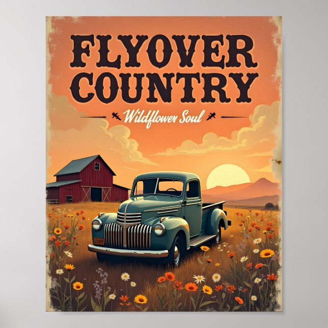 Poster Flyover Pays numérique (Devant)