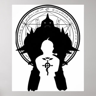 Poster FM Alchimiste classique Fullmetal Famille essentie
