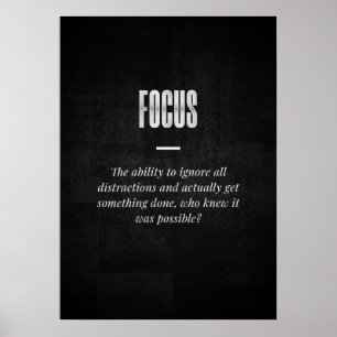 Poster Focus