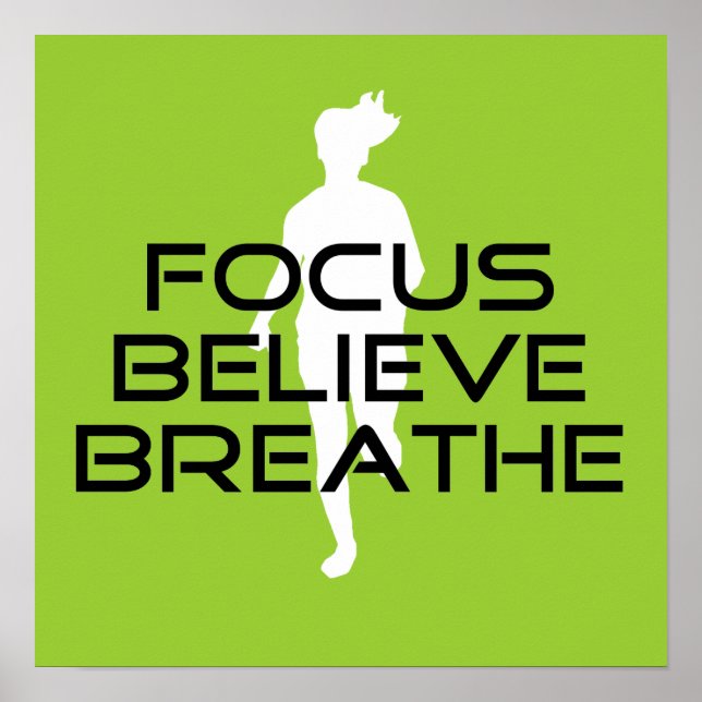 Poster Focus Croire Respire (Devant)