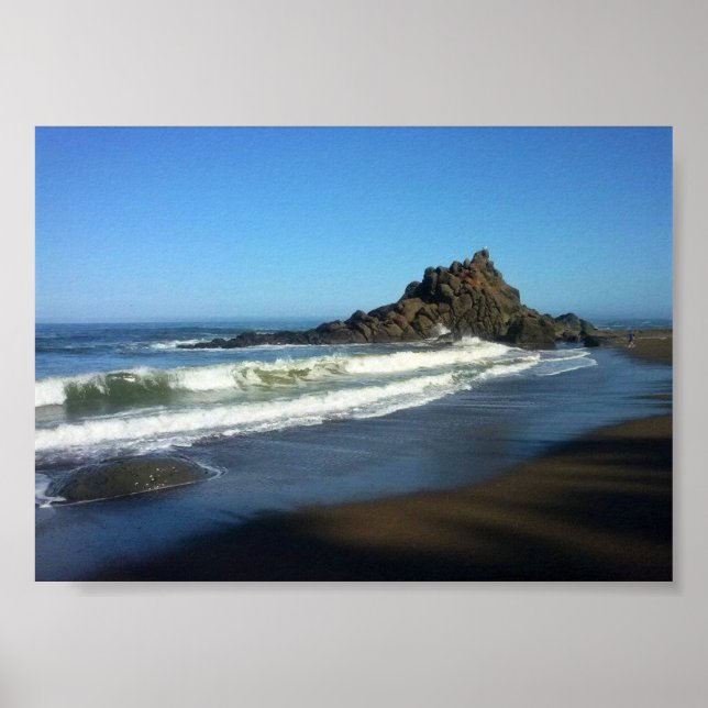 Poster Fogarty Creek, Oregon (Devant)