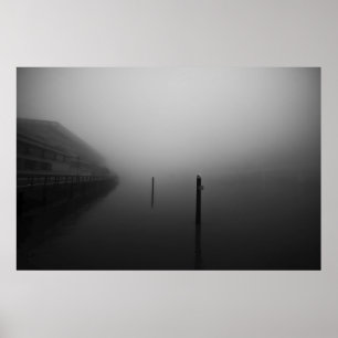Poster Foggy Brisbane Matin