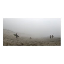 Foggy Day sur Praia do Rodanho, Portugal, panorama