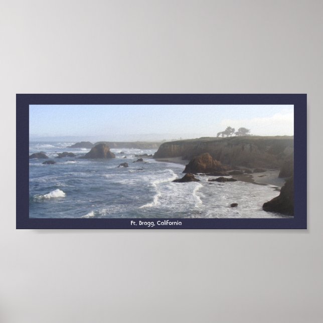 Poster Foggy Ft. Bragg California Morning (Devant)