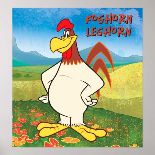 Poster Foghorn Standing (Devant)