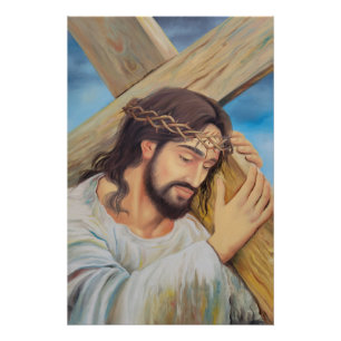 Poster Foi chrétienne Jésus Christ